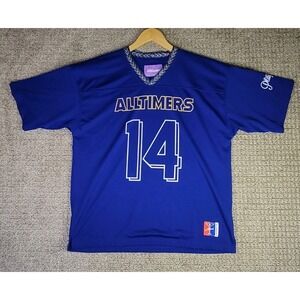 All Timers Alltimers Football Jersey Size‎ Large Blue Skateboards
